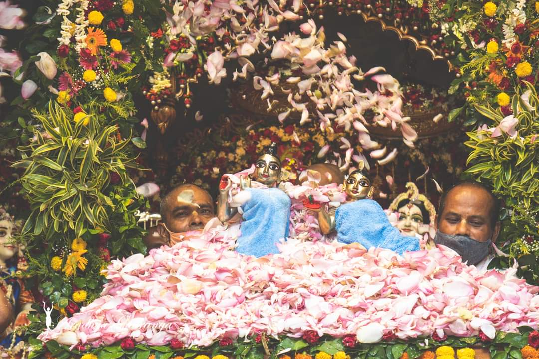 Radha-Krishna Procession